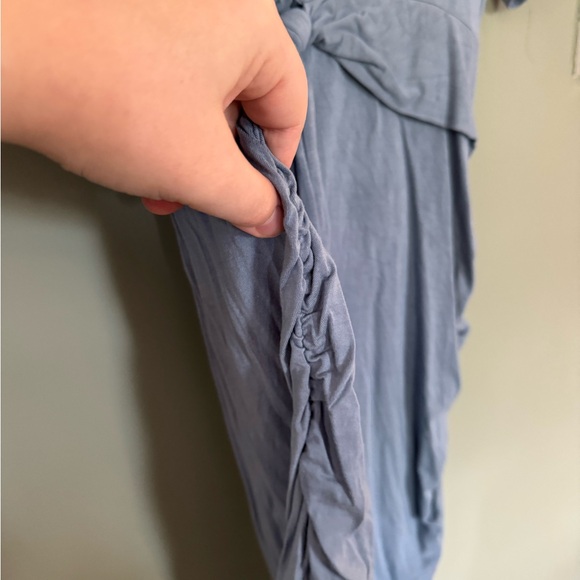 HELLO MIZ maternity dress with bow; stretchy dress - Picture 5 of 11